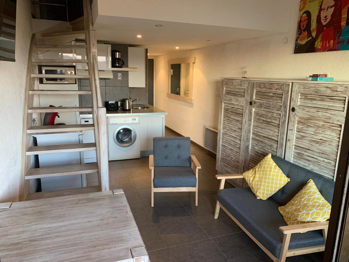 Superbe Duplex 35M2 Vue Mer Avec Piscine 봄레미모사 외부 사진